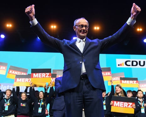 Things looked very different for Friedrich Merz when he won last year’s parliamentary election…