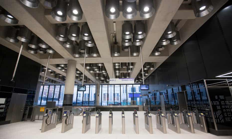 The new Tottenham Court Road Crossrail station looks ready to accept 170,000 passengers per day. 