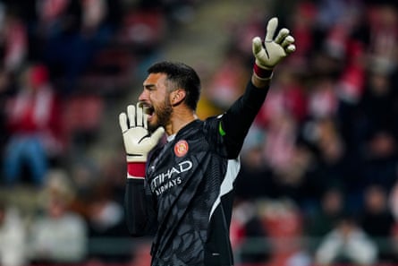 Paulo Gazzaniga saved three penalties in Girona’s 2-1 win against Athletic Club last October.