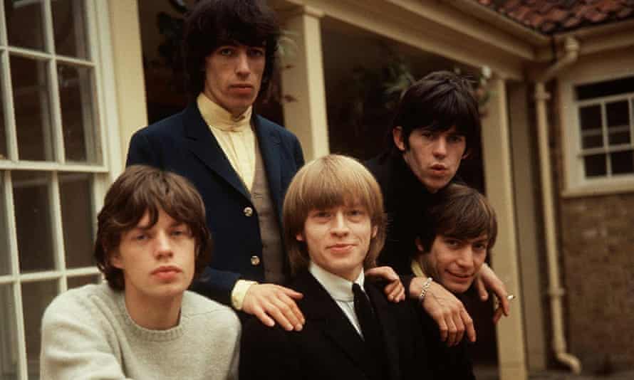 The Rolling Stones in 1964:. Mick Jagger, Bill Wyman, Brian Jones, Keith Richards and Charlie Watts.