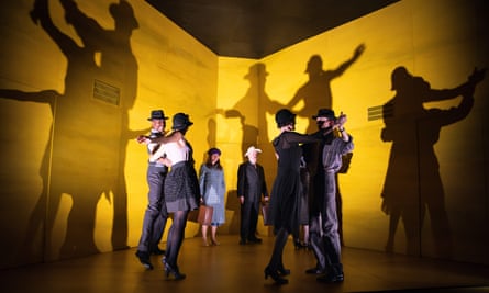 The cast of Machinal at the Ustinov Studio, Theatre Royal, Bath.