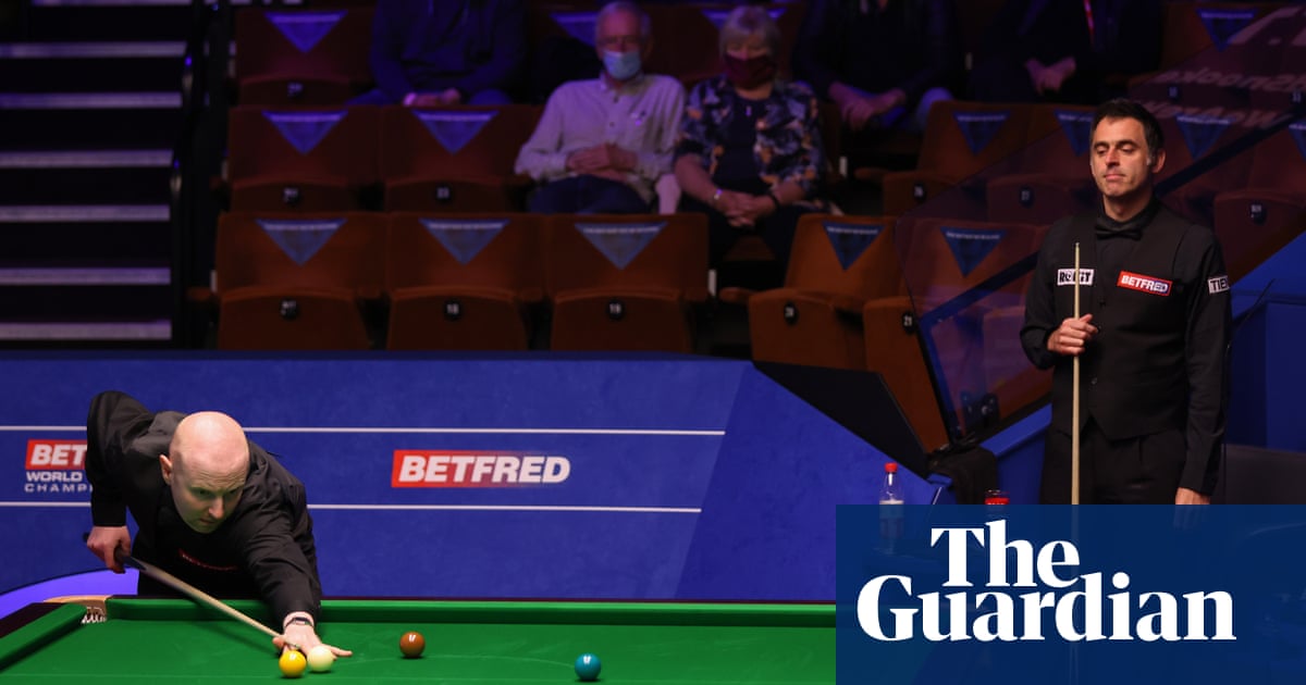 Snooker: Anthony McGill misses 147 but holds Ronnie O’Sullivan at Crucible