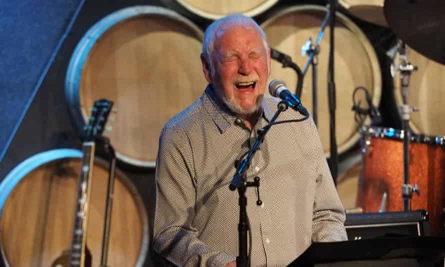 Gary Brooker performing with Procol Harum in New York City, 2019.
