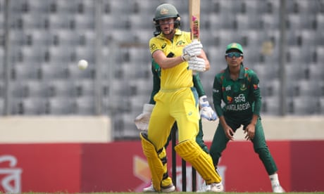 Bangladesh set Australia 98 to win: second women’s one-day international – live