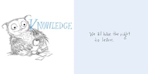 Knowledge from My Little Book of Big Freedoms by Amnesty and Chris Riddell