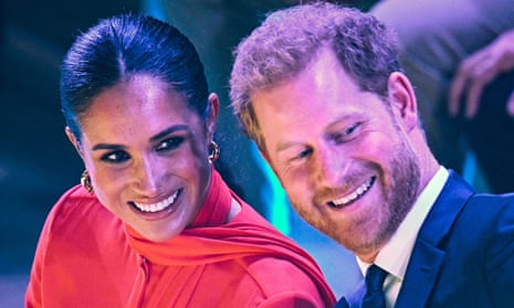 Meghan, Duchess of Sussex and Prince Harry, Duke of Sussex, attend the annual One Young World Summit in Manchester in September 2022.
