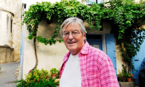 Peter Mayle in Lourmarin, Provence, France, in 2006.
