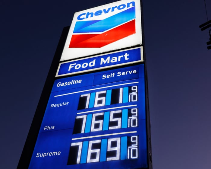 Gas prices are soaring – but one Los Angeles gas station is taking it to the extreme