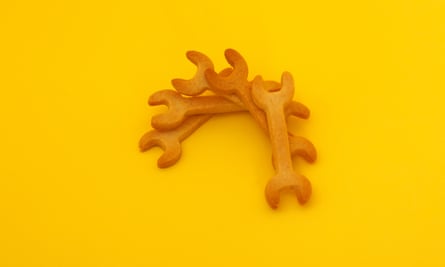 Spanner cookie cutter