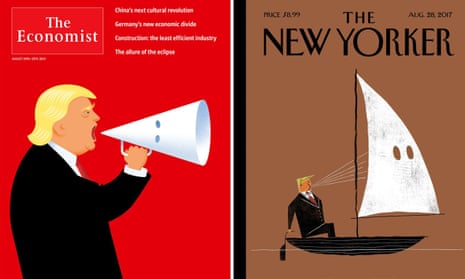 The latest editions of The Economist and The New Yorker magazines.