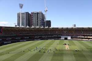 The Gabba, looking resplendent.