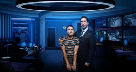 Schwimmer with Nick Mohammed in Intelligence.