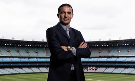 Socceroos legend Tim Cahill was honoured at the Sports Australia Hall Of Fame Don and Dawn awards at the Melbourne Cricket Ground.