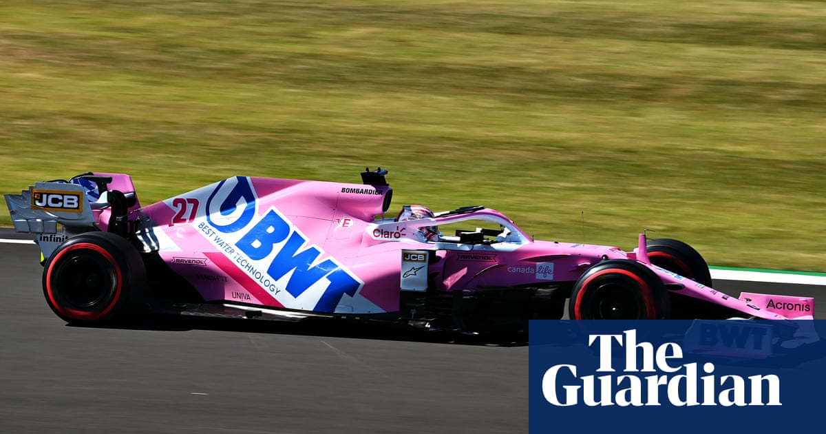 F1 Teams Unhappy As Racing Point Fined But Allowed To Race With Pink Mercedes Sport The Guardian