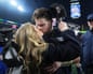 Sam Darnold,Katie HoofnagleSeattle Seahawks quarterback Sam Darnold kisses his girlfriend Katie Hoofnagle after a win over the Los Angeles Rams in the NFC Championship NFL football game Sunday, Jan. 25, 2026, in Seattle. (AP Photo/Lindsey Wasson)