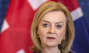 1) UK politics live: Liz Truss condemns Russian shelling of ...