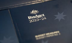 The 2023 Federal Budget papers being printed and collated in Canberra