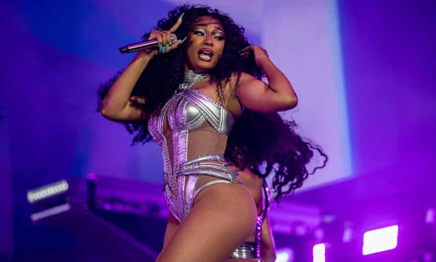 Coachella in Indio, CA, Empire Polo Fields, Indio, California, United States - 16 Apr 2022Mandatory Credit: Photo by Gina Ferazzi/Los Angeles Times/REX/Shutterstock (12897764m) Megan Thee Stallion performs on the main Coachella Stage on day two of the Coachella Music Festival on April 16, 2022 in Indio, California.(Gina Ferazzi / Los Angeles Times) Coachella in Indio, CA, Empire Polo Fields, Indio, California, United States - 16 Apr 2022