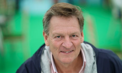 Author Michael Lewis, whose most famous book, The Big Short, was made into a 2015 film starring Steve Carell and Ryan Gosling.