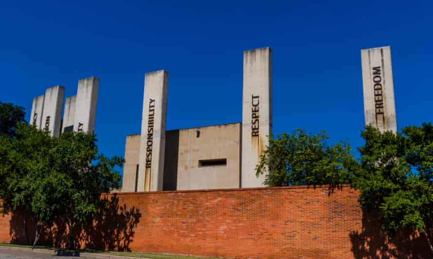 Exterior view, Apartheid Museum, Johannesburg, South Africa.