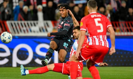 Micah Hamilton sparks Manchester City win at Red Star Belgrade | Champions  League | The Guardian