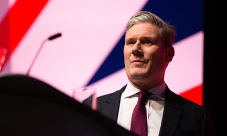 Keir Starmer at the Labour party conference