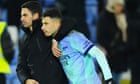 Arteta backs Martinelli to thrive in 'bigger role' at Arsenal after Saka injury