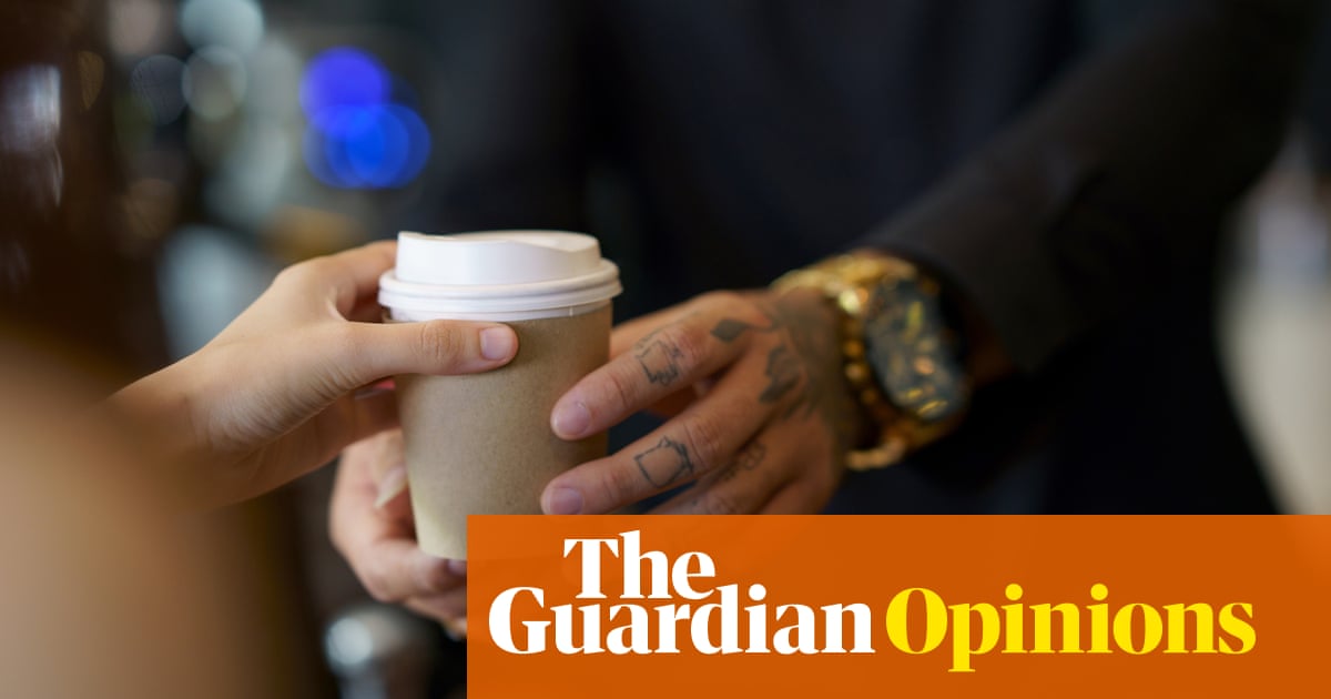 It's the economic end times, so obviously I'm thinking about my takeaway coffee | Emma Brockes