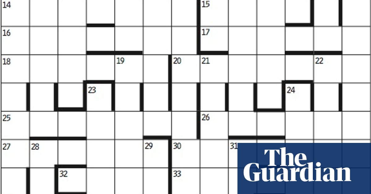 Azed Crossword 2,321 Crosswords The Guardian