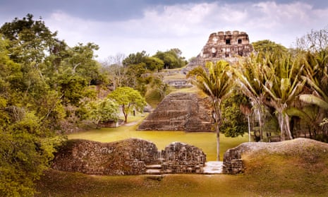 Xunantunich, an ancient Mayan ruin in Belize, the setting for Monica Byrne’s The Actual Star.