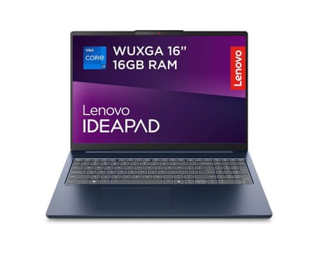 Lenovo IdeaPad Slim 5 | 16 inch WUXGA 1200p laptop | Intel Core i5-13420H | 16GB RAM | 1TB SSD | Windows 11 Home | Cosmic Blue