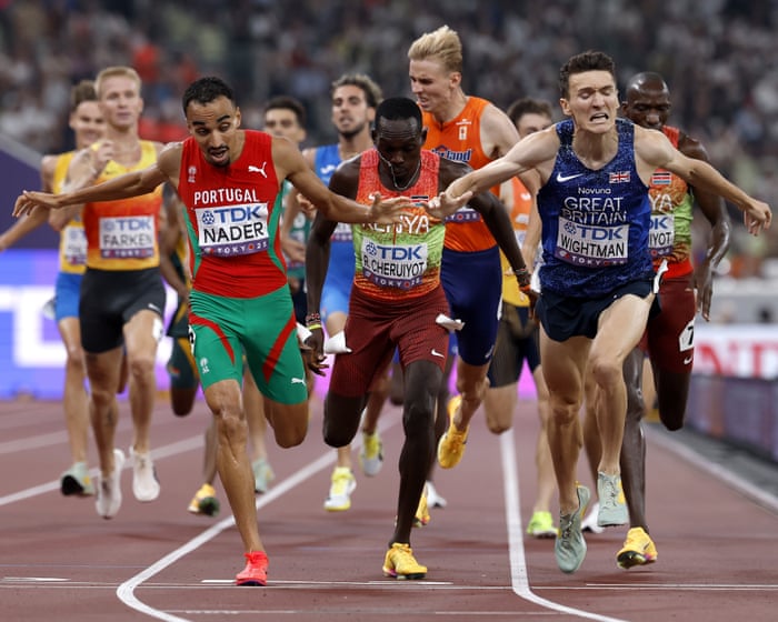 World Athletics Championships 2025: Nader pips Wightman to 1500m world gold after Kerr injury – live