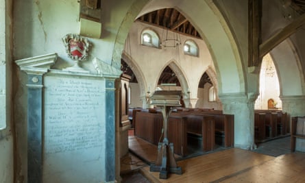 St Andrew’s church, Beddingham, East Sussex … ‘we still need places like this; pockets of cool, whitewashed peace’