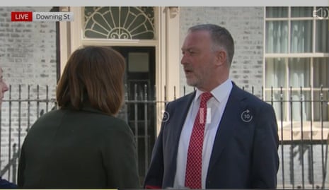 Steve Reed speaking to Sky News after cabinet
