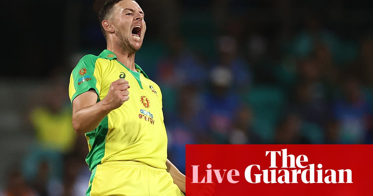 Australia v India: second one-day international – live!