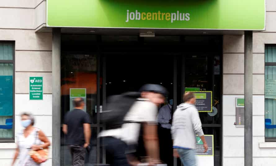 A job centre during the outbreak of Covid-19