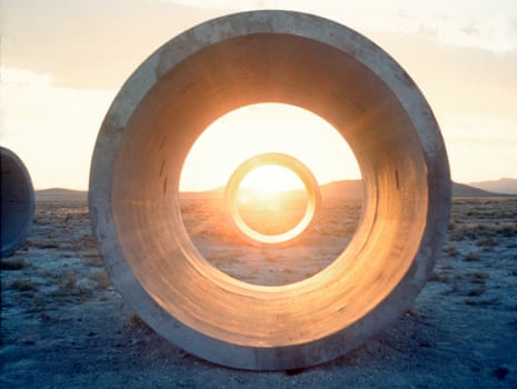 Framing the solstice … Nancy Holt’s Sun Tunnels in the Great Basin Desert, Utah. 