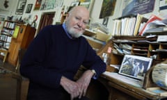 Lawrence Ferlinghetti at the City Lights bookshop.