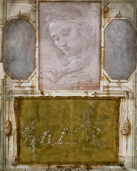 Page from ‘Libro dei Desegni’ by Georgio Vasari