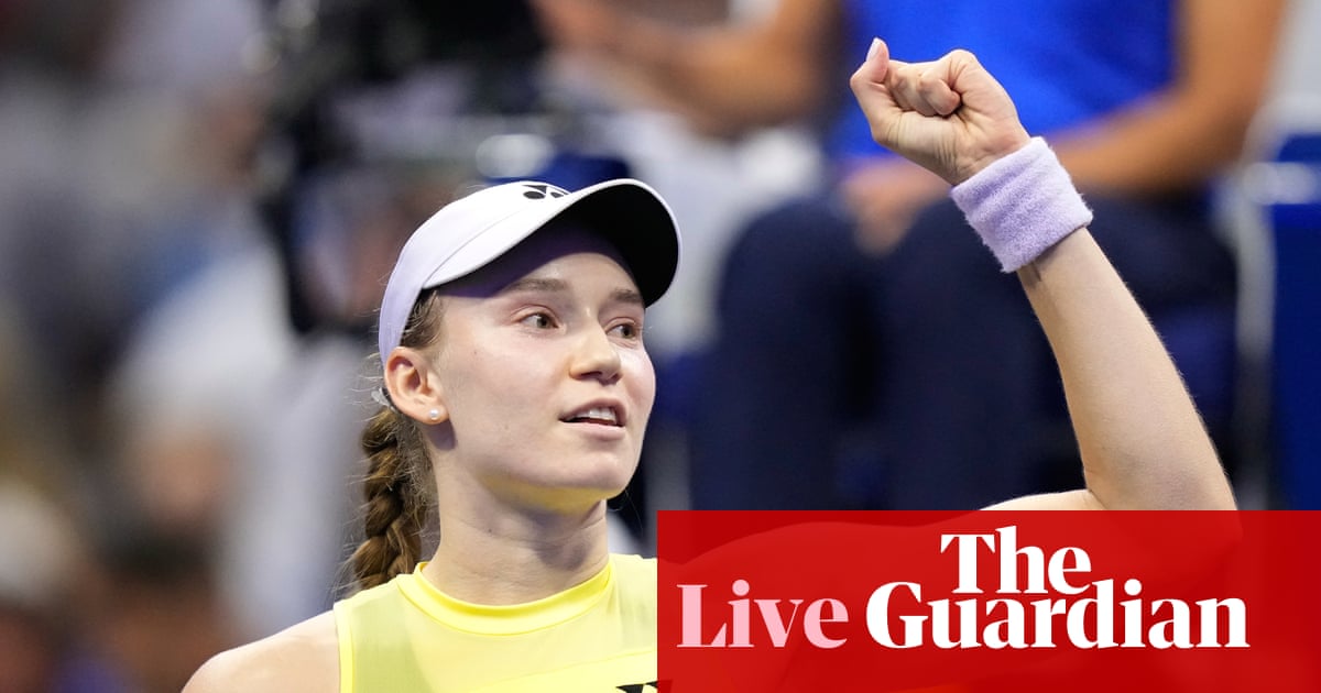 US Open tennis 2026 women’s semi-finals: Rybakina beats Gauff to set up Sabalenka final – as it happened