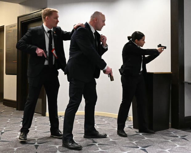 Agents at the shooting