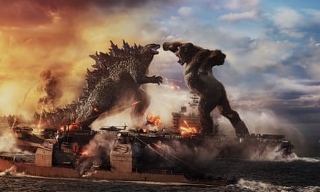 A still from Godzilla vs King Kong