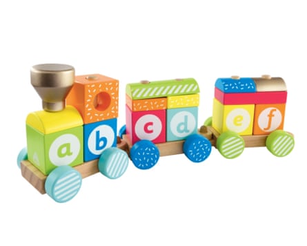 Early Learning Centre Wooden Stacking Train