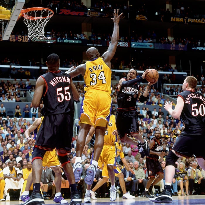 My favourite game: Iverson stuns Kobe&#39;s Lakers in the 2001 NBA finals | NBA  | The Guardian