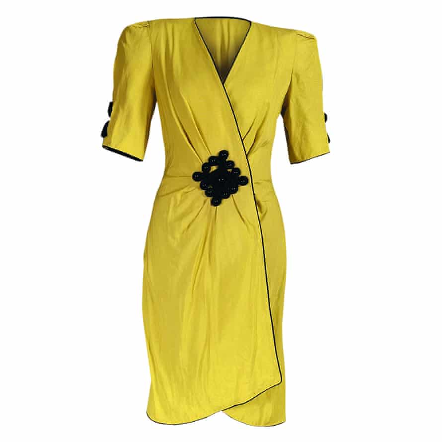 Thrift it Yellow 80s style