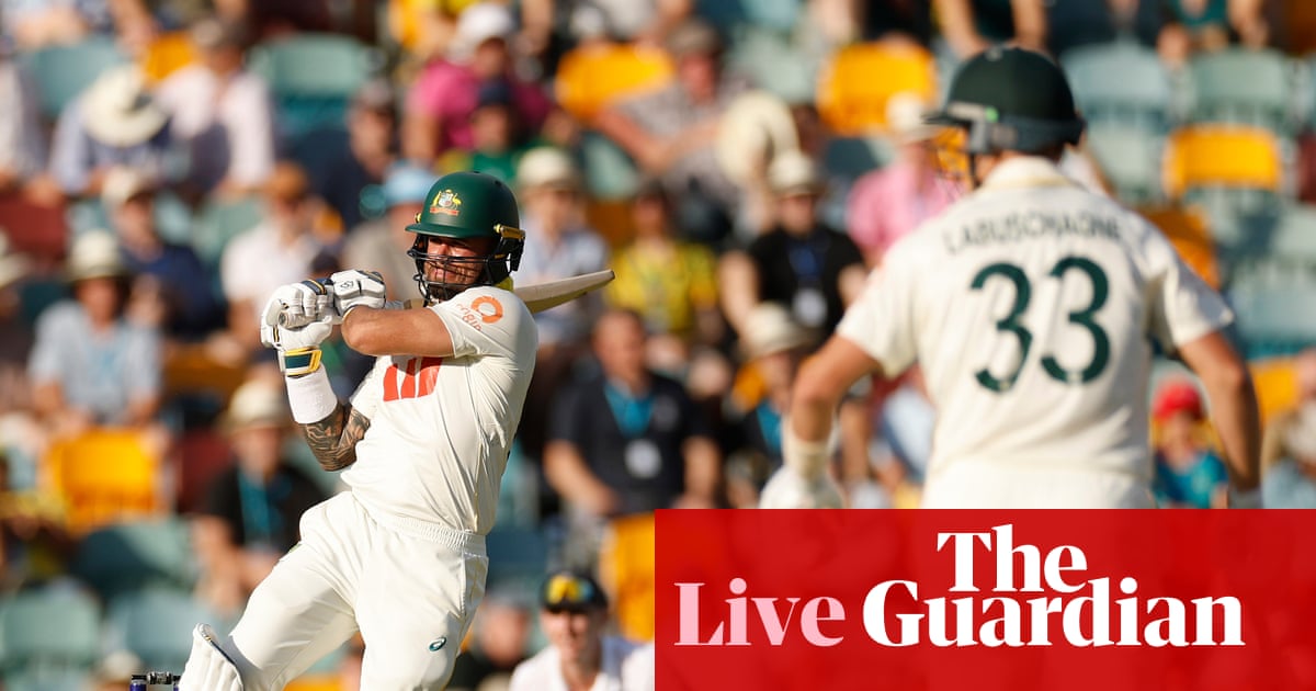 Image for Australia v England: Ashes second Test, day two – live