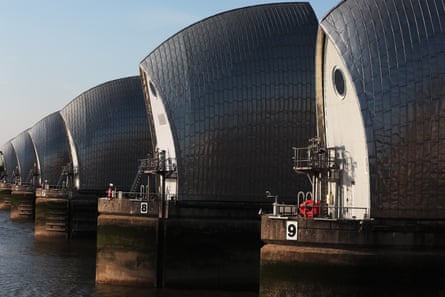 The Thames barrier