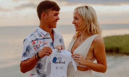 Addison Bethea and her boyfriend Ashton – they are expecting a baby girl.