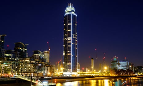 A Guardian investigation revealed a quarter of apartments in the Tower at St George’s Wharf, London, had offshore owners.