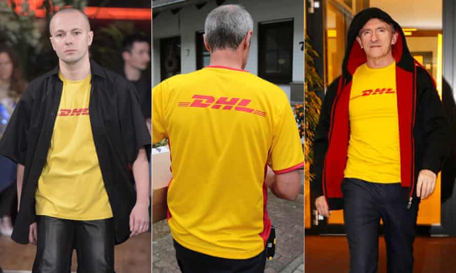 Scam Or Subversion How A Dhl T Shirt Became This Year S Must Have Fashion The Guardian